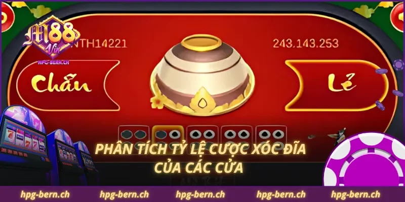 Phân tích tỷ lệ cược xóc đĩa của các cửa